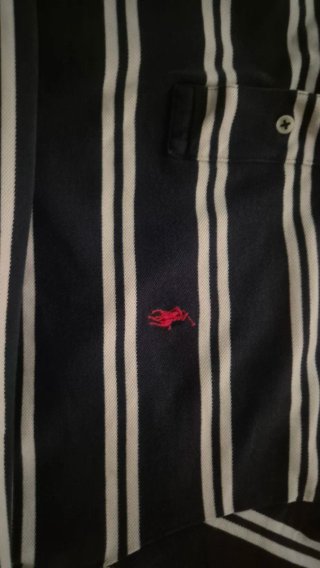 Polo Ralph Lauren Manga Corta XL Rayas