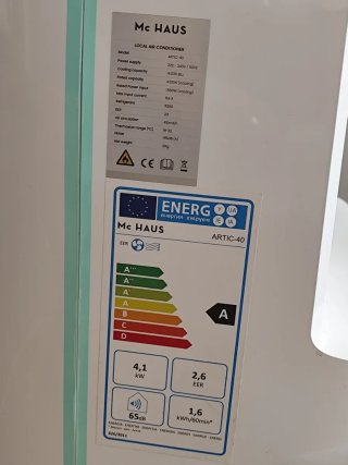 Aire Acondicionado Portátil Mc Haus 14000BTU