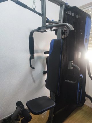 Elíptica, Bicicleta Estática y Máquina de Pesas