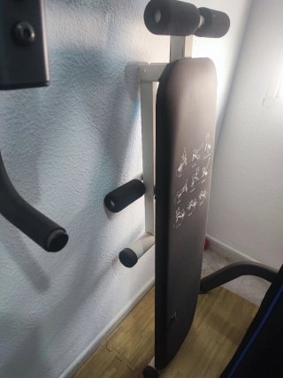 Elíptica, Bicicleta Estática y Máquina de Pesas