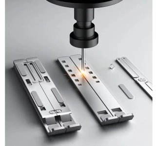 Soporte portátil aluminio + funda