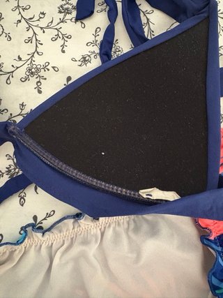 Bikini azul y rosa Talla S/M