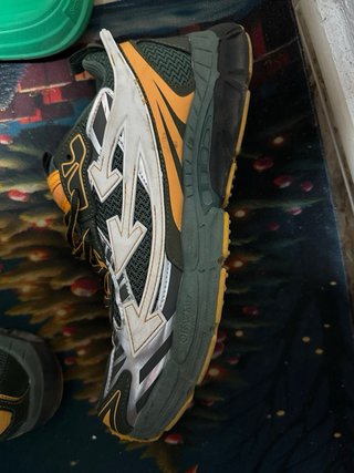 Zapatillas Off-White Verdes y Naranjas