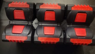 Soporte Porta 6 Baterías Bosch 18 V ProCORE