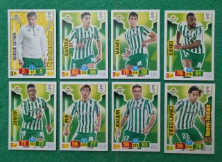 Lot de carte Adrenalyn XL 18-19 Real Betis Balompié