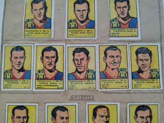 Álbum F.C. Barcelona C. de F. Años 40
