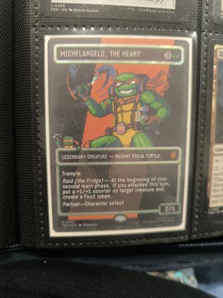 Magic The Gathering Michelangelo, The Heart Foil