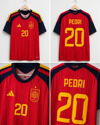 Camiseta Oficial España Adidas Pedri 20 Talla M