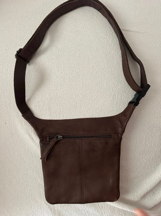 Bandolera Stamp Marrón Nueva