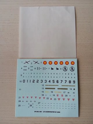 Modello EUROFIGHTER Spagna Hobby Boss 1/72