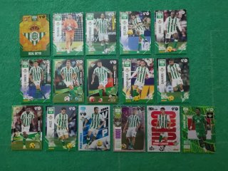 Lote carte Real Betis Balompié Megacracks Panini