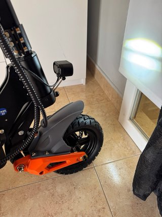 Patinete Eléctrico Maxturn Negro/Naranja