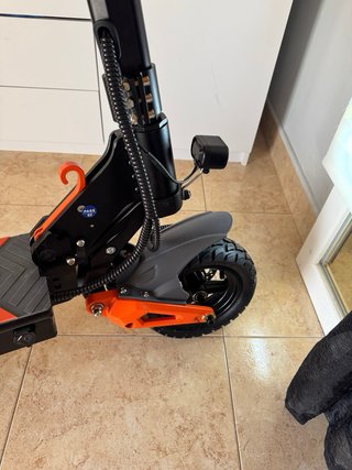 Patinete Eléctrico Maxturn Negro/Naranja