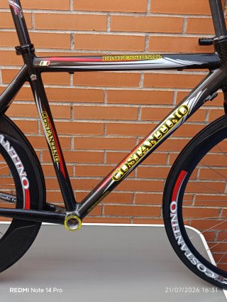 Cuadro + llantas COSTANTINO PROFESSIONAL Carbono.