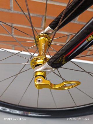 Cuadro + llantas COSTANTINO PROFESSIONAL Carbono.
