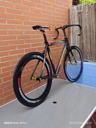 Cuadro + llantas COSTANTINO PROFESSIONAL Carbono.