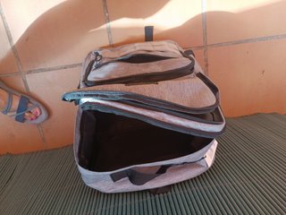 Mochila Pepe Jeans Gris