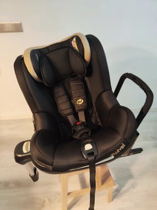 Silla coche 360º 0-18 kg con Isofix marca swivel