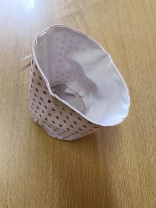Cesto organizador de tela de ∅15cm