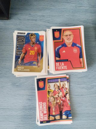 90 Cromos Selección Española Carrefour euro 2024