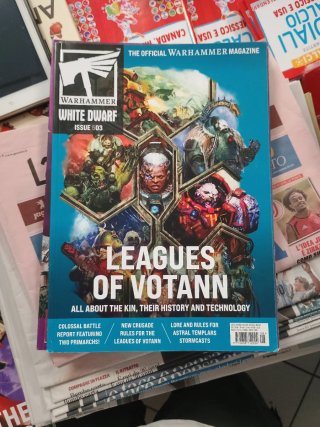 Warhammer White Dwarf Magazine - 6 Pezzi