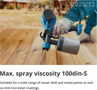 TILSWALL Pistola Pintura Electrica 500W 600ml
