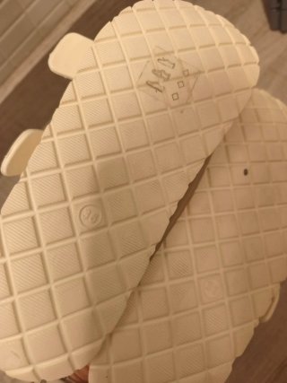 Chanclas blancas talla 36