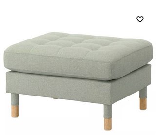 Divano a 3 posti IKEA LANDSKRONA + poggiapiedi