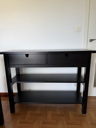 2 Muebles Auxiliares Negros