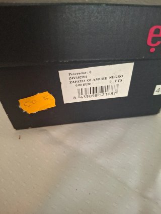 Sandalias Eferri Negras con Lentejuelas
