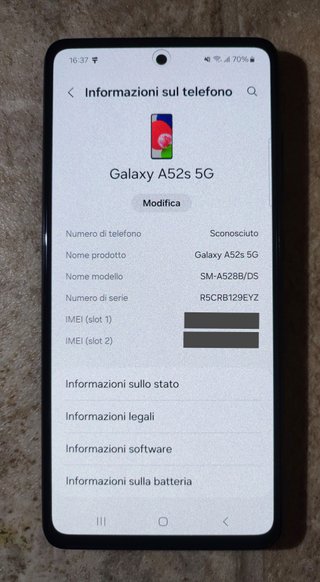 Samsung Galaxy A52s 5G - 128 GB - Dual sim