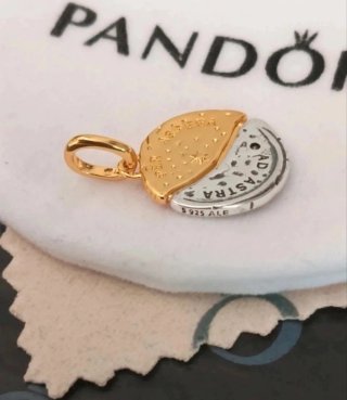 Pandora Charm S925 Sol y Luna Bicolor