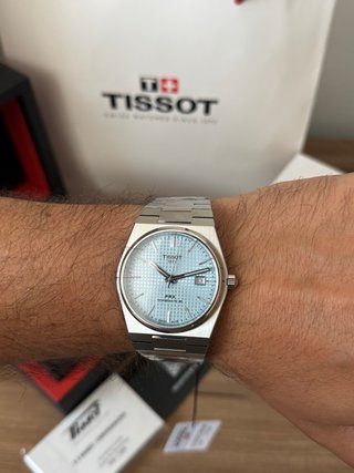 Tissot PRX Automático ice blue
