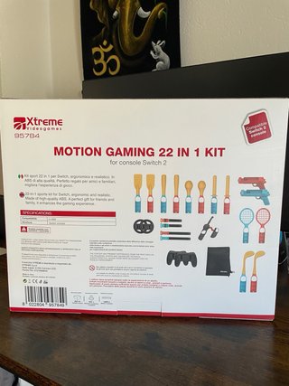 Nintendo Switch + Kit Motion Gaming 22 in 1