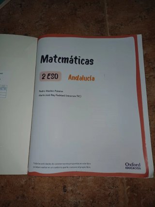 Matemáticas 2 ESO Oxford Education