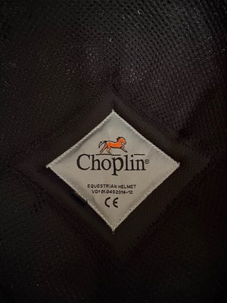Casco de montar Choplin brillante