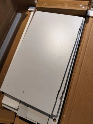 VASAGLE Armario Bajo Lavabo, Mueble de Baño, 2 Compartimentos Detrás de Las Puertas