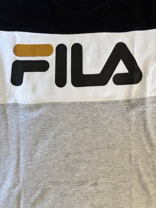 FILA Women's Tricolor Colorblock Graphic T-Shirt