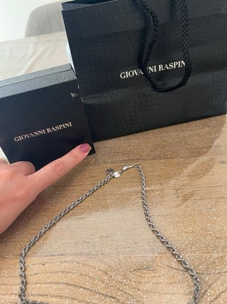 Collana mini torchon Giovanni Raspini argento