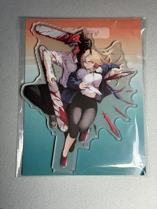 Acrylic Stand Figure Chainsaw Man Denji & Power
