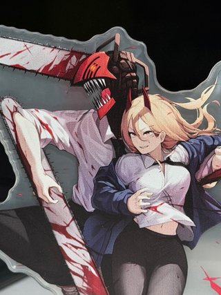 Acrylic Stand Figure Chainsaw Man Denji & Power