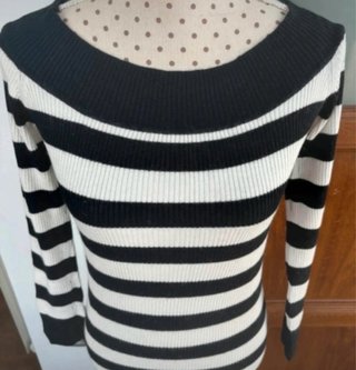 Vestido Rayas Zara Talla M