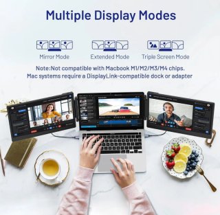 Monitor portatile Domyfan 14 Triple Screen