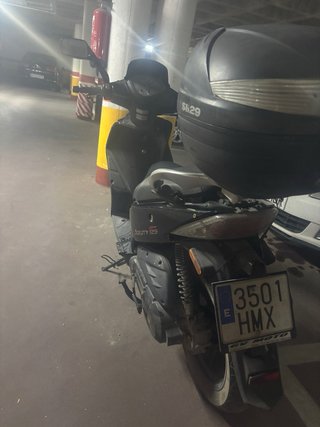 Moto Scooter 125cc Negra