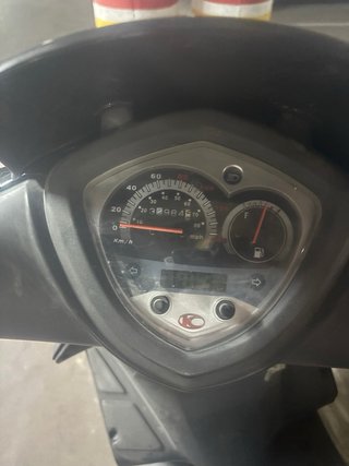 Moto Scooter 125cc Negra