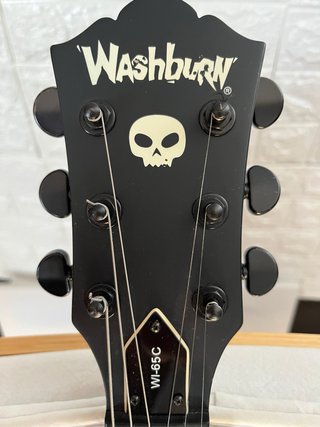 Washburn WI-65C Guitarra Eléctrica Negra