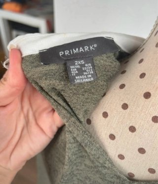 Jersey Primark cuello blanco Talla 2XS