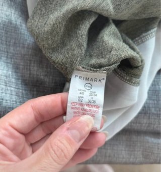 Jersey Primark cuello blanco Talla 2XS