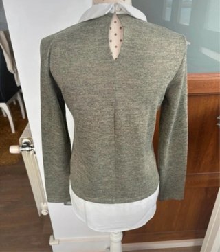 Jersey Primark cuello blanco Talla 2XS