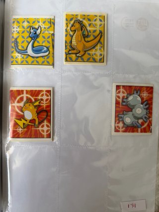 Lote de cromos Merlyn Pokemon, 186 , 70% coleccion